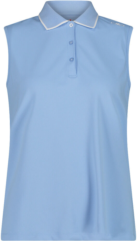 Cmp woman polo sleeveless camiseta tirantes Azul (36)