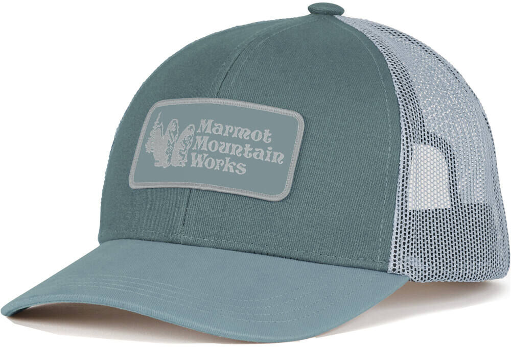 Marmot retro trucker gorros montaña Azul (UNICA)