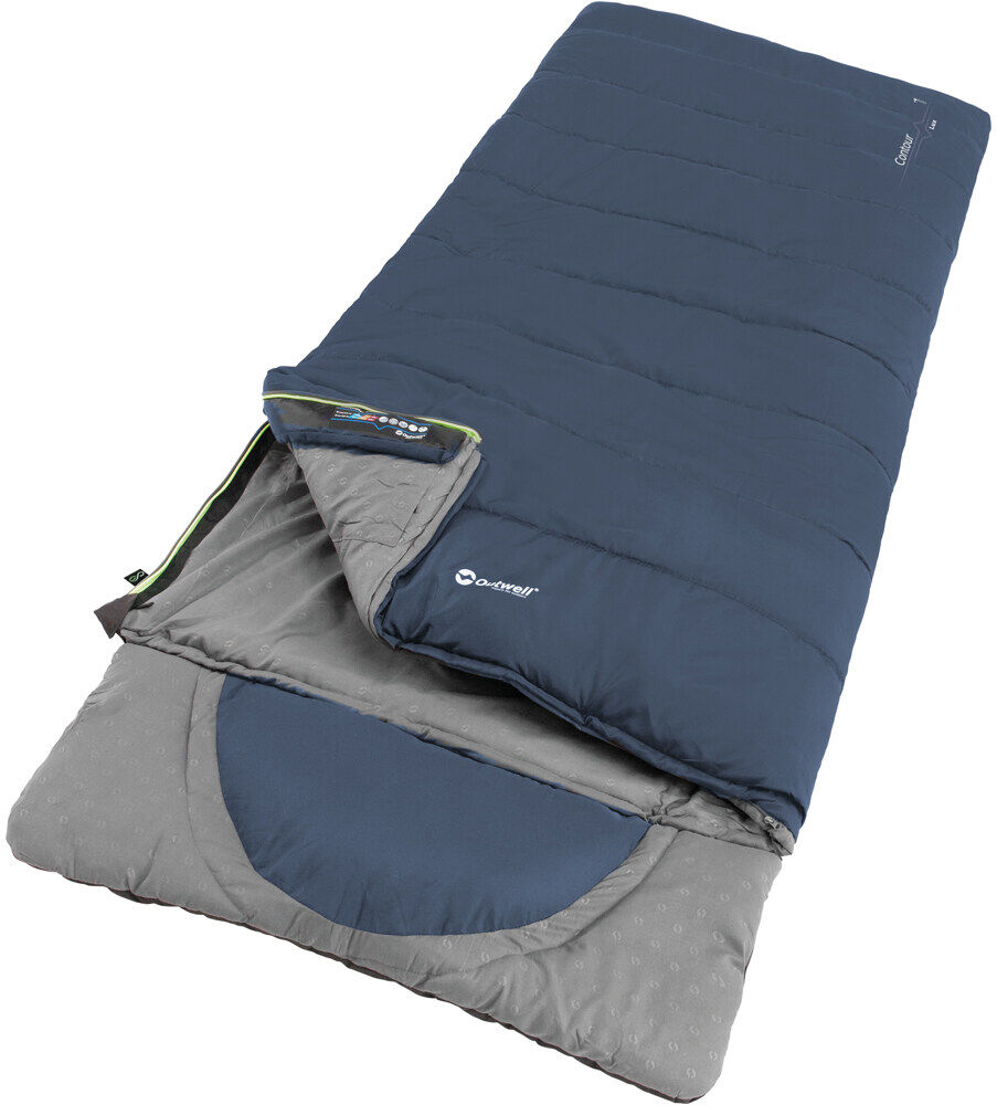 Outwell contour lux saco de dormir Azul (UNICA)