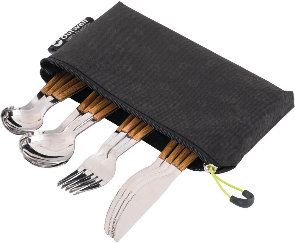 Outwell pouch cutlery set deluxe cubiertos montaña  (UNICA)