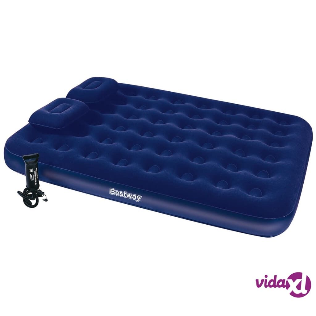 Bestway Ilmapatja tyynyllä ja ilmapumpulla 203 x 152 x 22 cm 67374