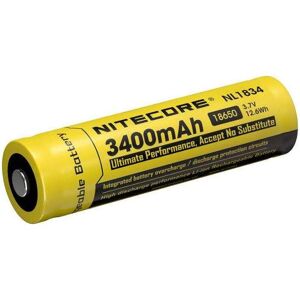 Pile Rechargeable 18650 NiteCore NL1834 37V 3400mAh