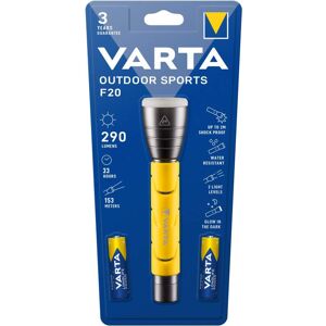 Torche Varta Outdoor Sports F20 avec 2 piles AA