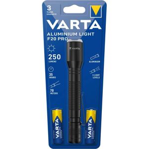 Varta Torche Varta Aluminium Light F20 Pro avec 2 piles AA