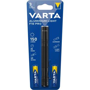 Varta Torche Varta Aluminium Light F10 Pro avec 2 piles AAA