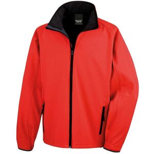 Veste Softshell Homme Result Core Printable Rouge XL