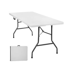 TECTAKE Table pliante 183 x 76 x 74 cm - Publicité