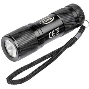 Lampe torche 9 LED aluminium