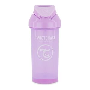 TWISTSHAKE® TWISTSHAKE Gourde enfant a paille PP 360 ml, violet pastel