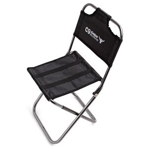 Chaise pliante d alpinisme en plein air Camping Barbecue chaise de dossier en alliage d aluminium chaise de pêche portable tabouret de train personnes âgées Ma Zha - Publicité