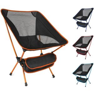 Chaise pliante ultralégère de voyage, chaise de Camping en plein air à charge élevée, Portable, plage, randonnée, pique-nique, siège d outils de pêche - Publicité