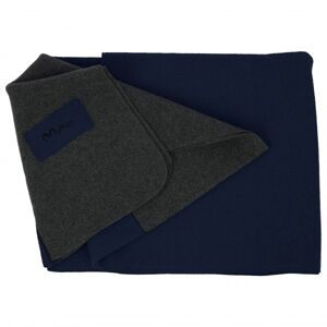 - Blanket Logo - Couverture taille 200 x 140 cm, bleu/noir
