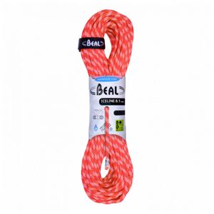 - Ice Line Golden Dry 8,1 mm - Corde à double taille 2 x 50 m;2 x 60 m, blanc;multicolore