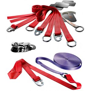 - Mohawk Walk Set - Slackline taille 20 m, rouge