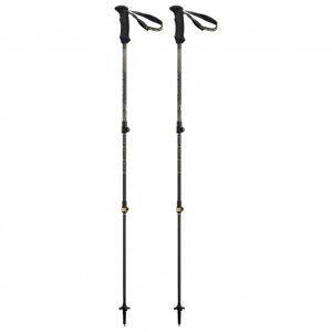 - Backcountry Carbon 2.0 - Bâtons de randonnée taille 64-135 cm, noir/jaune