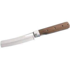 - Camping-Brotmesser mit Sägezahnung taille 11,2 cm, gris