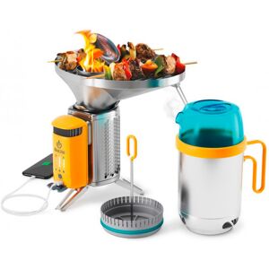 - CampStove Complete Cook Kit - Réchaud à combustible sec stainless steel /orange