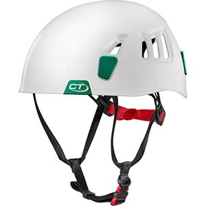 Climbing Technology Moon Casque. Mixte, Blanc/Vert foncé, 50-61 cm - Publicité