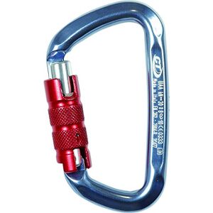 Climbing Technology D-Shape TG Mousqueton en D avec Bague 3 mouvements, Bleu - Publicité