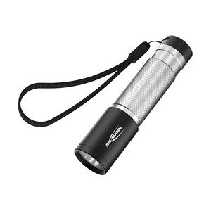 Ansmann Lampe de poche LED, Daily Use 70B, argent/noir - Lot de 2 - Publicité