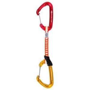 Dégaine alpinisme Climbing Technology Fly-weight Evo UL 12 cm Rouge - Publicité