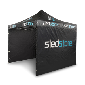 SLEDSTORE Tente Sledstore 3x3m avec Cloisons -