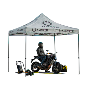 Tente Paddock XLMOTO Easy-Up Grise -