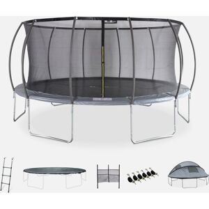 sweeek Trampoline 490cm filet interieur avec pack d