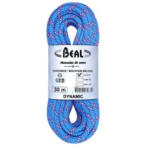 Beal - Rando 8 mm - Corde jumelée taille 30 m, bleu - Publicité