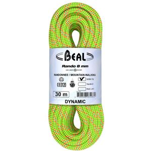 Beal - Rando Golden Dry 8 mm - Corde jumelée taille 30 m, multicolore - Publicité