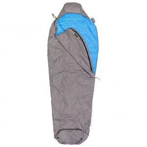 Cocoon - Mountain Wanderer - Sac de couchage synthétique taille 220 x 80/55 cm, gris/bleu - Publicité