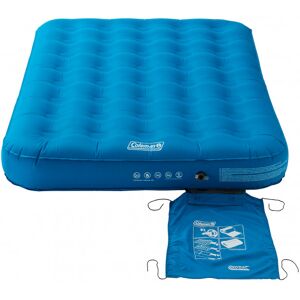 - Extra Durable Airbed - Lit gonflable taille 198 x 137 x 22 cm - Double;198 x 82 x 22 cm - Single, bleu