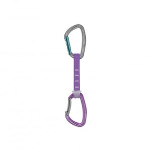 Petzl Degaine djinn axess - Taille : 11 CM - Couleur : VIOLET - Publicité