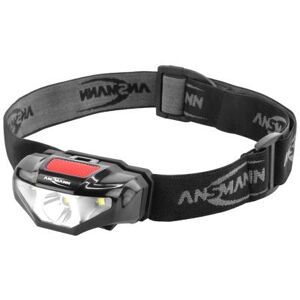 ANSMANN Lampe frontale LED, HD70B, 65 lumens, IP44, noir - Publicité