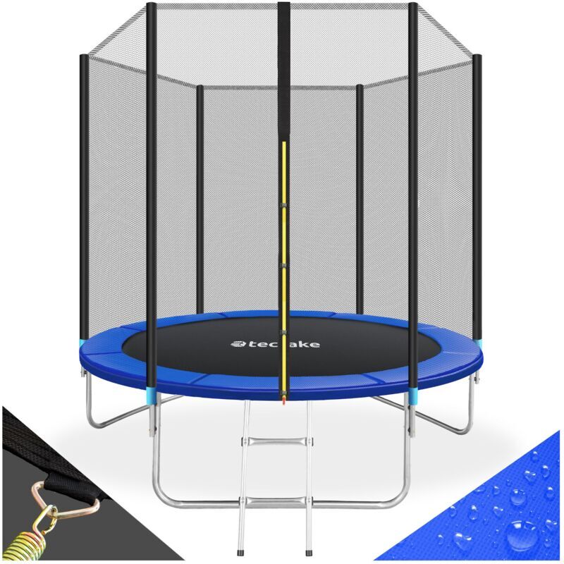 TECTAKE Trampoline Garfunky - trampoline d´extérieur, trampoline de jardin,