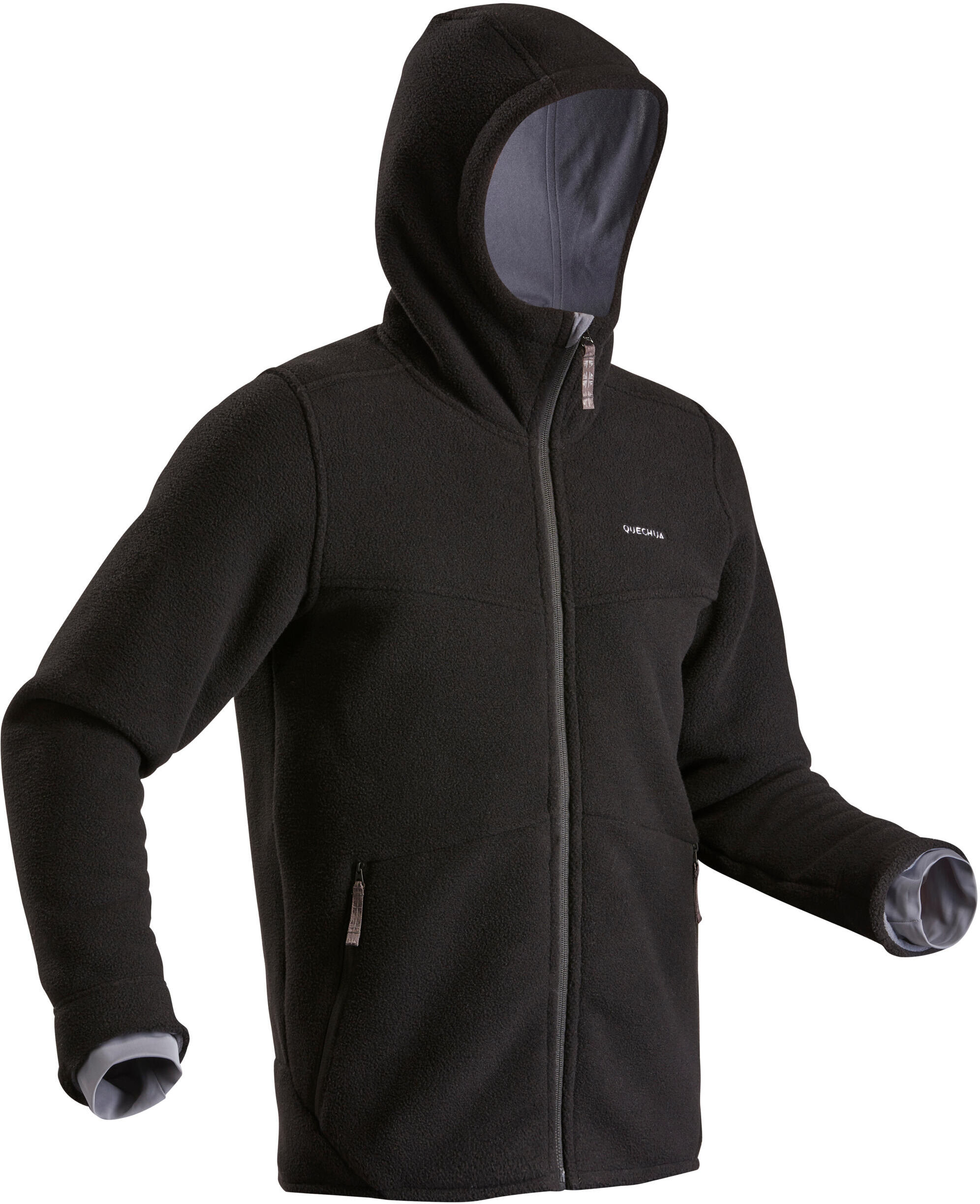 QUECHUA Veste polaire chaude de randonnée - SH100 U-WARM - Homme. - QUECHUA - 38 S