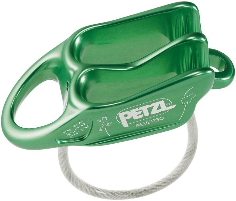 Petzl Reverso - Assureur-descendeur Green Unique