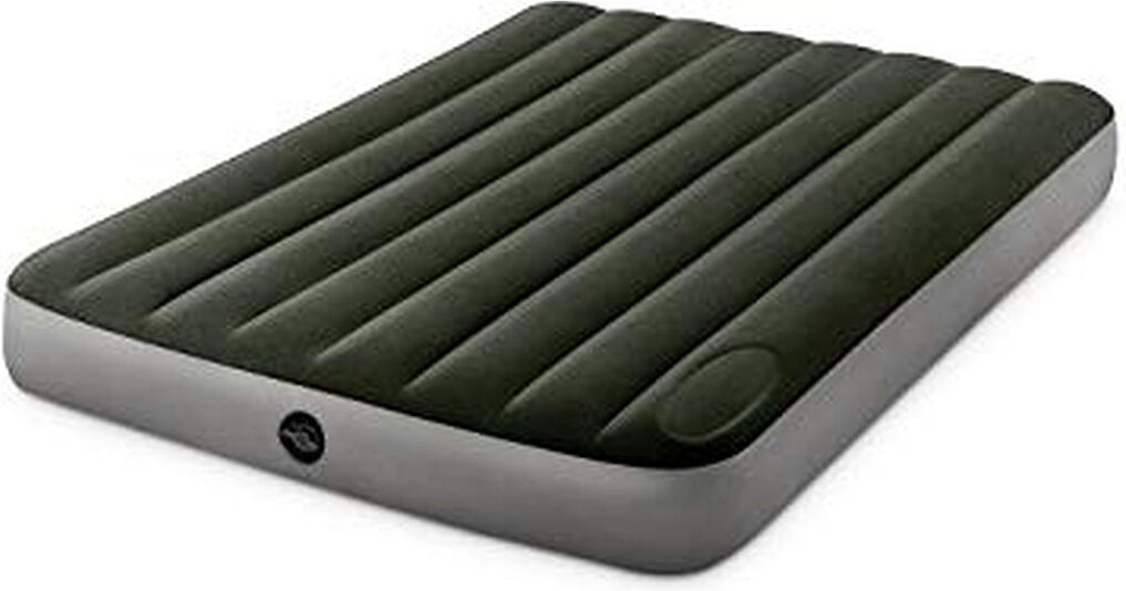 INTEX FULL DURA-BEAM DOWNY AIRBED WITH FOOT BIP Matelas gonflable, 137 x 191 cm 64762