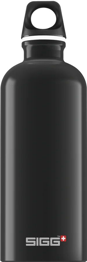 SIGG Aluminium Water Bottle, Black / 0.6l