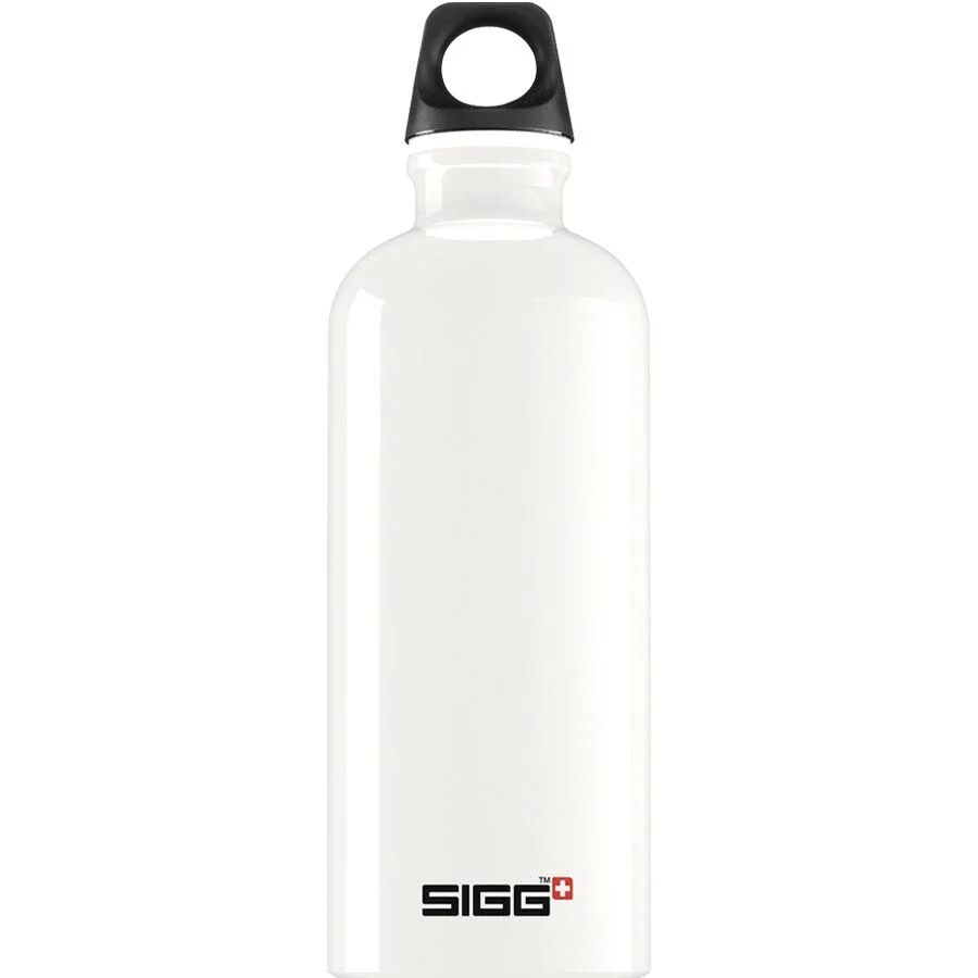 SIGG Aluminium Water Bottle, White / 0.6l