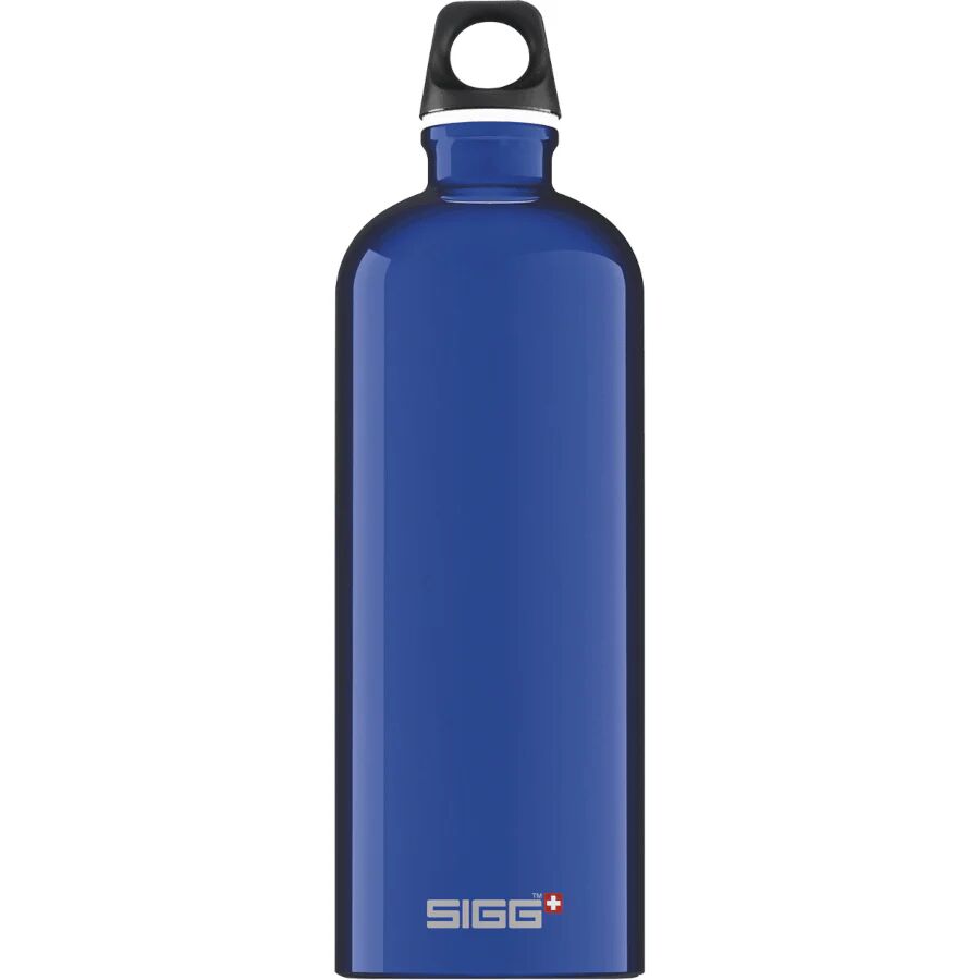 SIGG Aluminium Water Bottle, Traveller Dark Blue / 1l