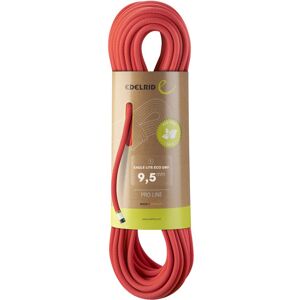 Edelrid Eagle Lite Eco Dry 9,5mm - corda singola Light Orange 80 m