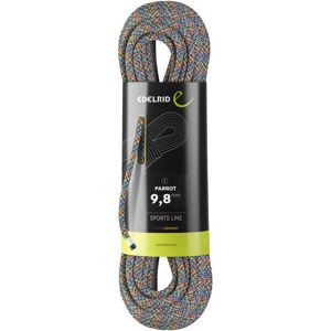 Edelrid Parrot 9,8 mm - corda singola Blue/Red 50 m