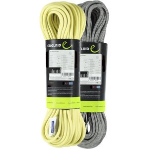 Edelrid Sting II 8,3 Dry 2 pack - mezza corda Grey/Yellow