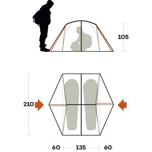 Ferrino Grit 2 - tenda Green