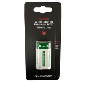 LED Lenser Batteria Lithium-Ion MH7 - batteria ricaricabile White/Green