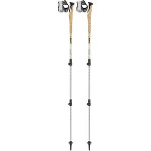 Leki Cross Trail TA - bastoncini telescopici White/Light Brown 100-135 cm