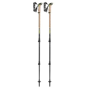 Leki Sherpa - bastoncini telescopici Black/Yellow 145