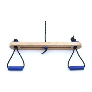 Max Climbing One Arm Trailer + 2 Handles - training board Blue/Brown