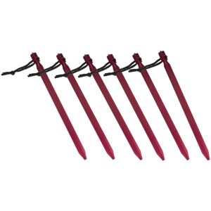 Meru Alu Y-Shape Pegs - picchetto tenda campeggio Red